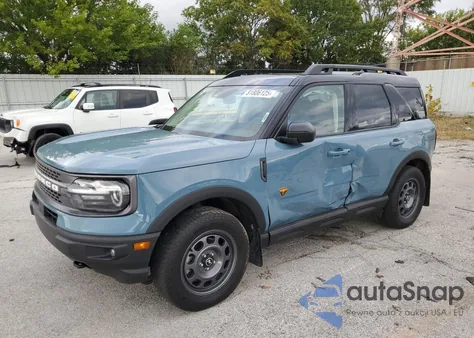 2021 Ford Bronco Sport Badlands из США, поврежденный, VIN 3FMCR9D90MRA52004